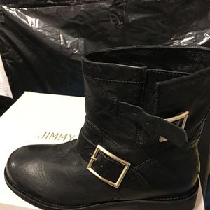 Jimmy choo youth lether biker.new with dost bags